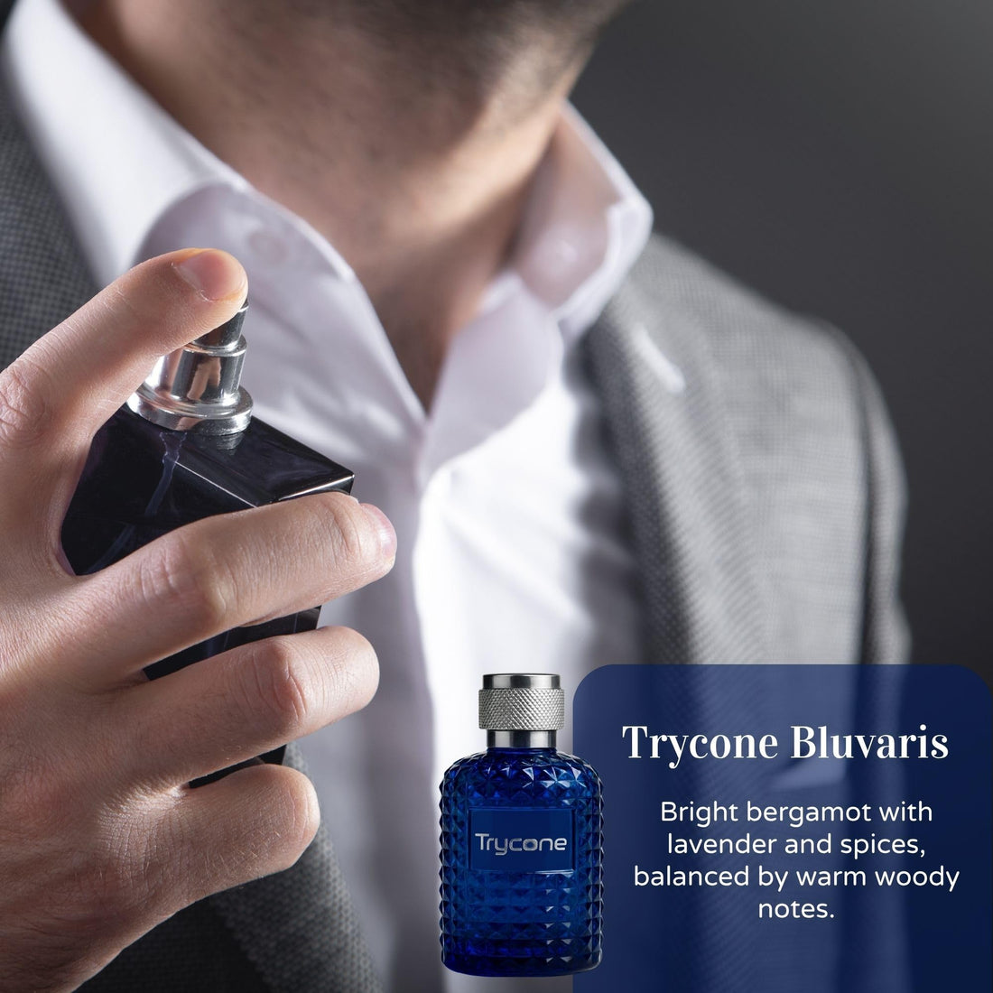 Trycone Bluvaris Perfume for Men - 50 Ml