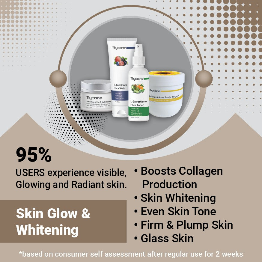 Skin Glow & Whitening - Pack Of 4 Products