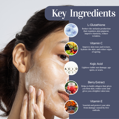 L-Glutathione Face Wash - 100 g