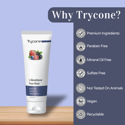 L-Glutathione Face Wash - 100 g