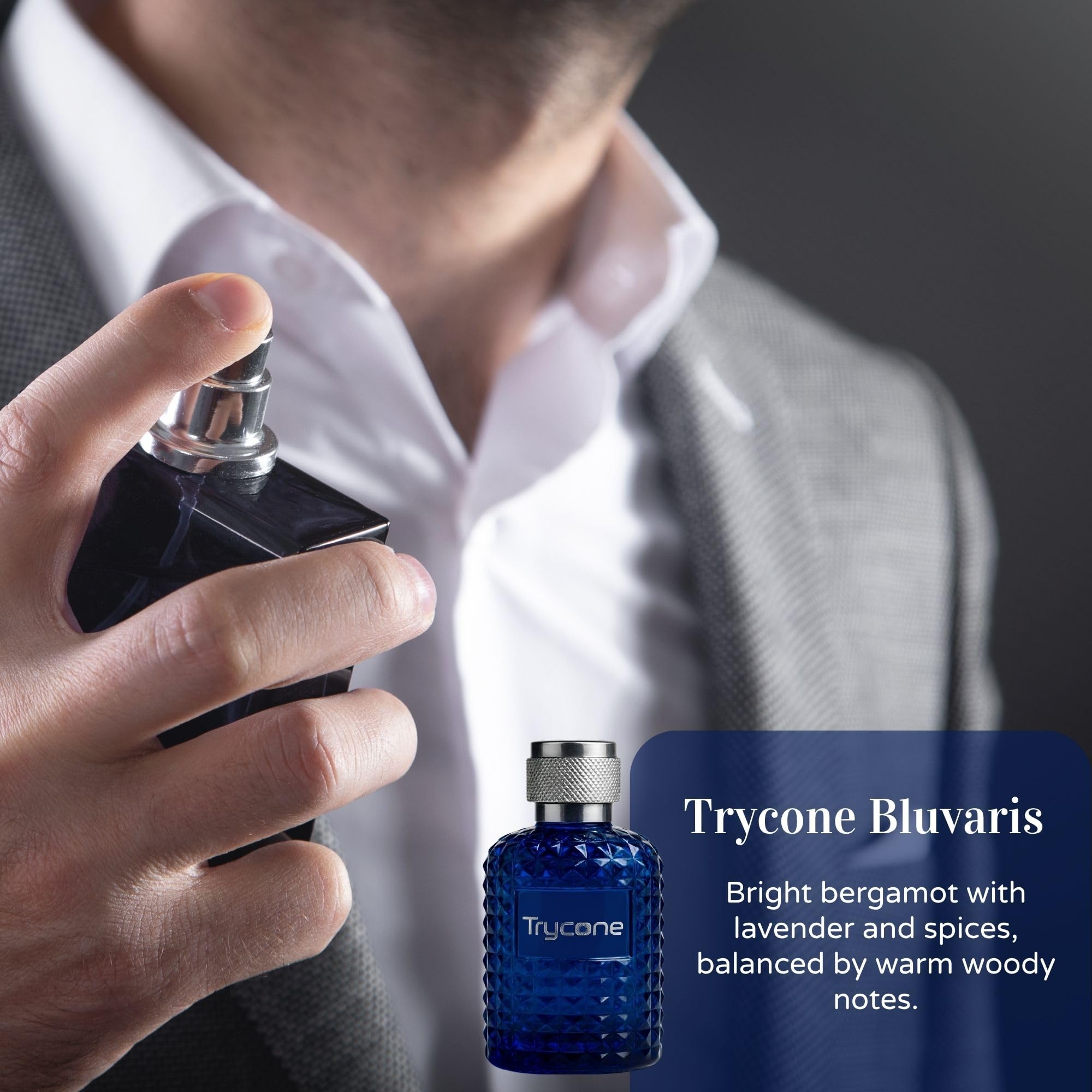 Trycone Bluvaris Perfume for Men - 50 Ml