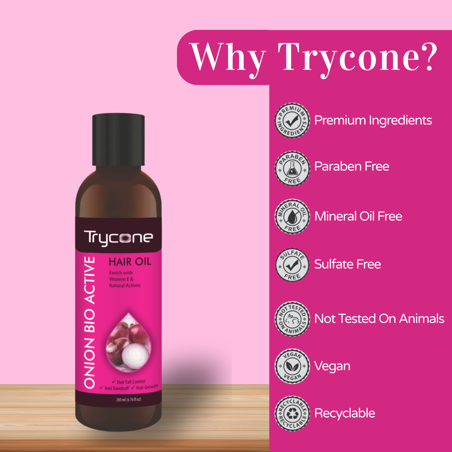 Onion Hair Oil - 200 Ml