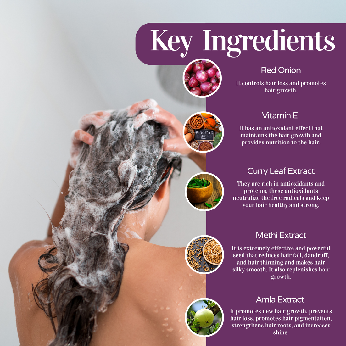 Onion Shampoo - 200 Ml