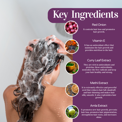 Onion Shampoo - 200 Ml