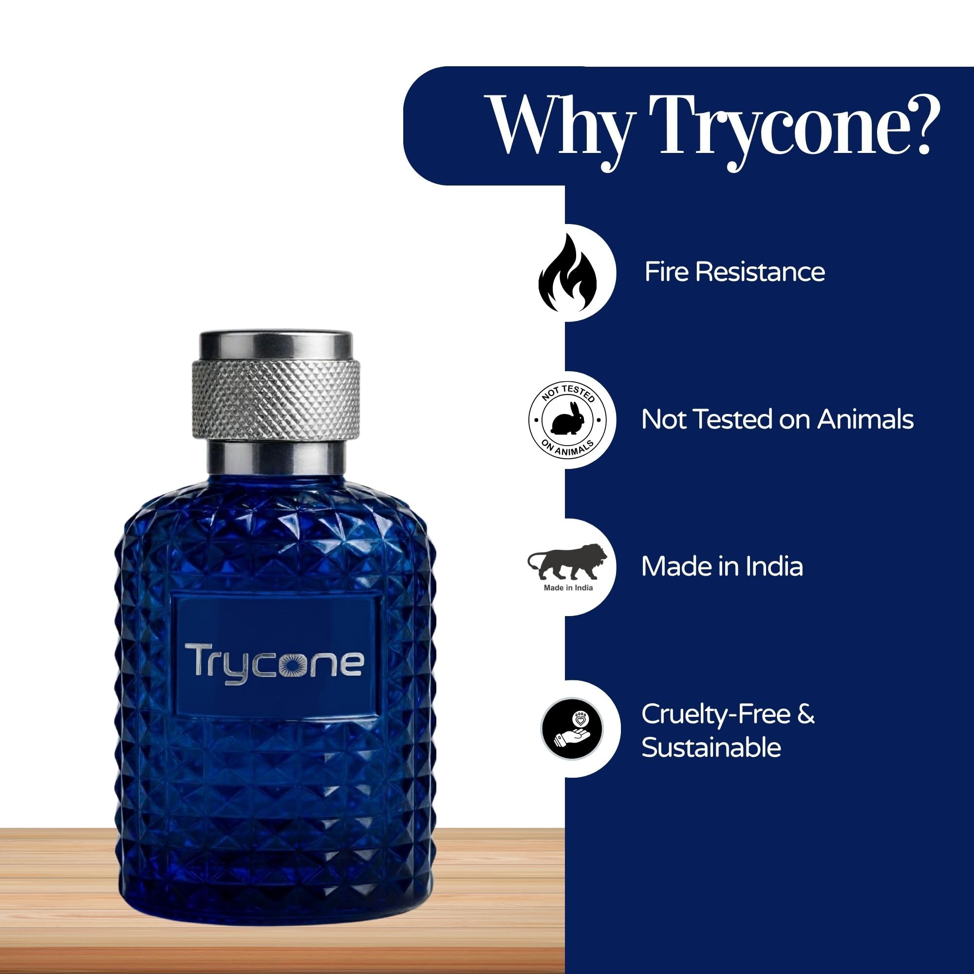Trycone Bluvaris Perfume for Men - 50 Ml