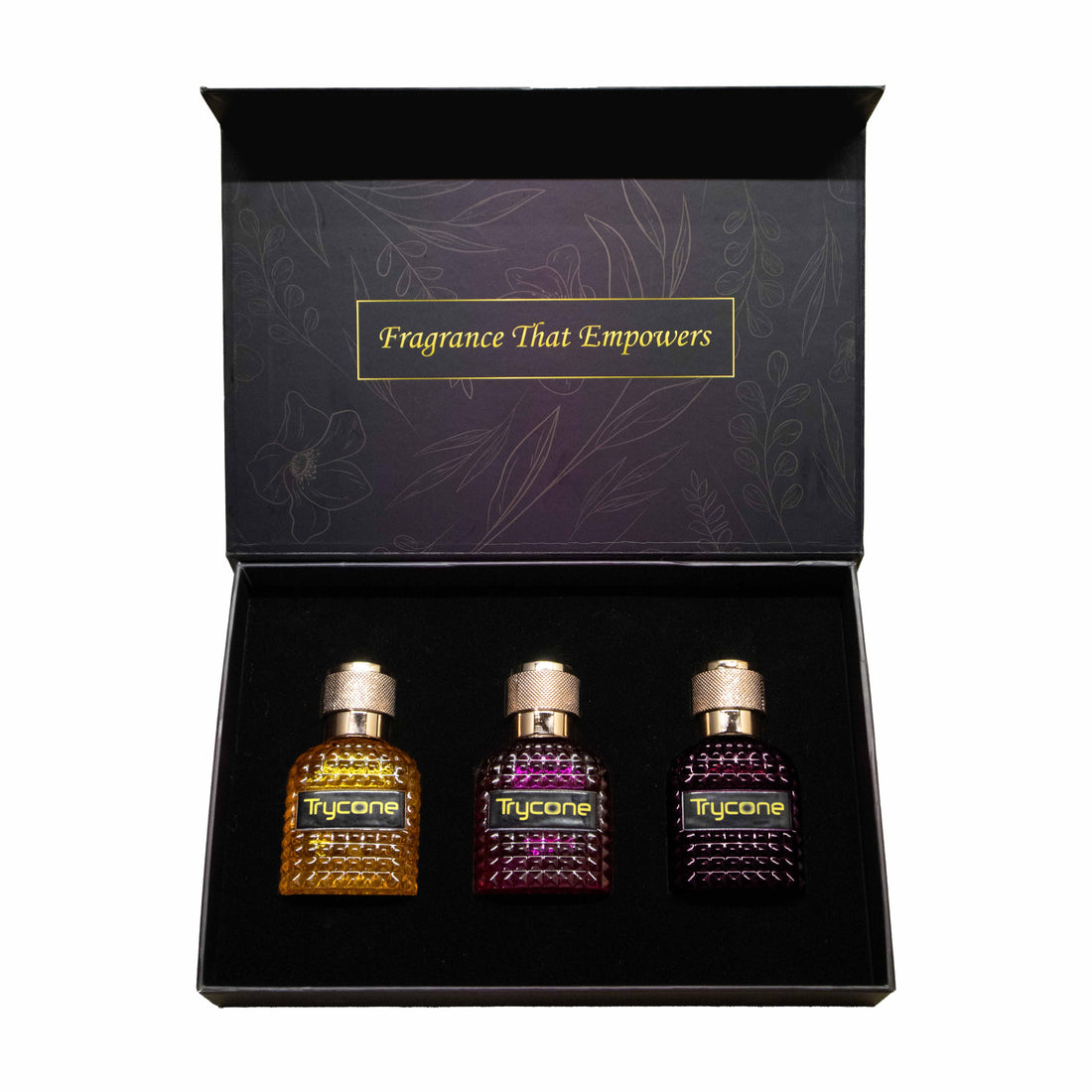 Trycone Perfume Gift Set for Women – Lushira, Velonna &amp; Belloria | Long-Lasting Eau de Parfum | Pack of 3 (30ml Each)
