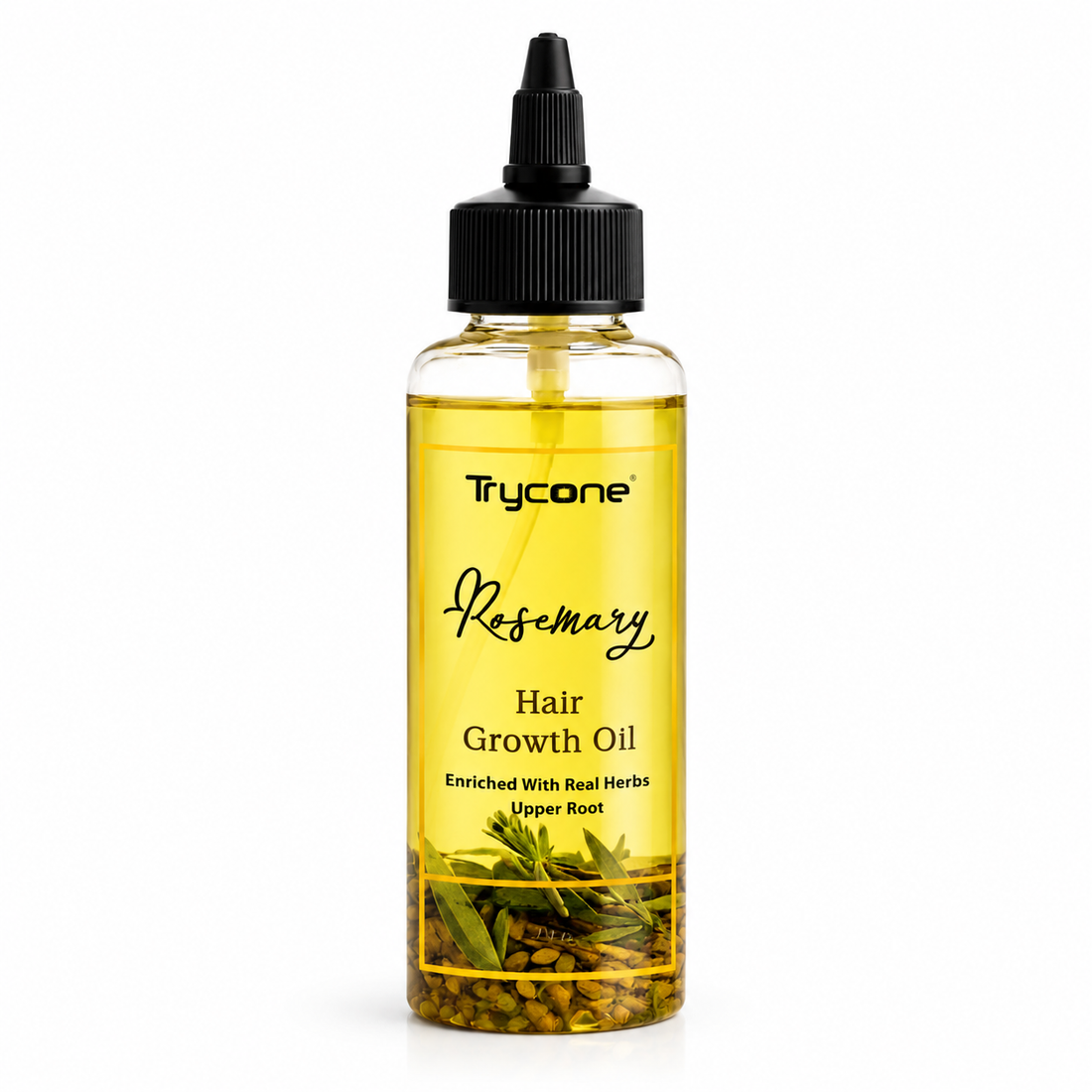 Trycone Rosemary Hair Oil – Enriched with Real Herbs &amp; Vitamin E - 200 ml
